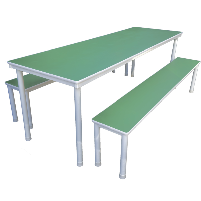 CONJUNTO MESA REFEITÓRIO SEM ENCOSTO